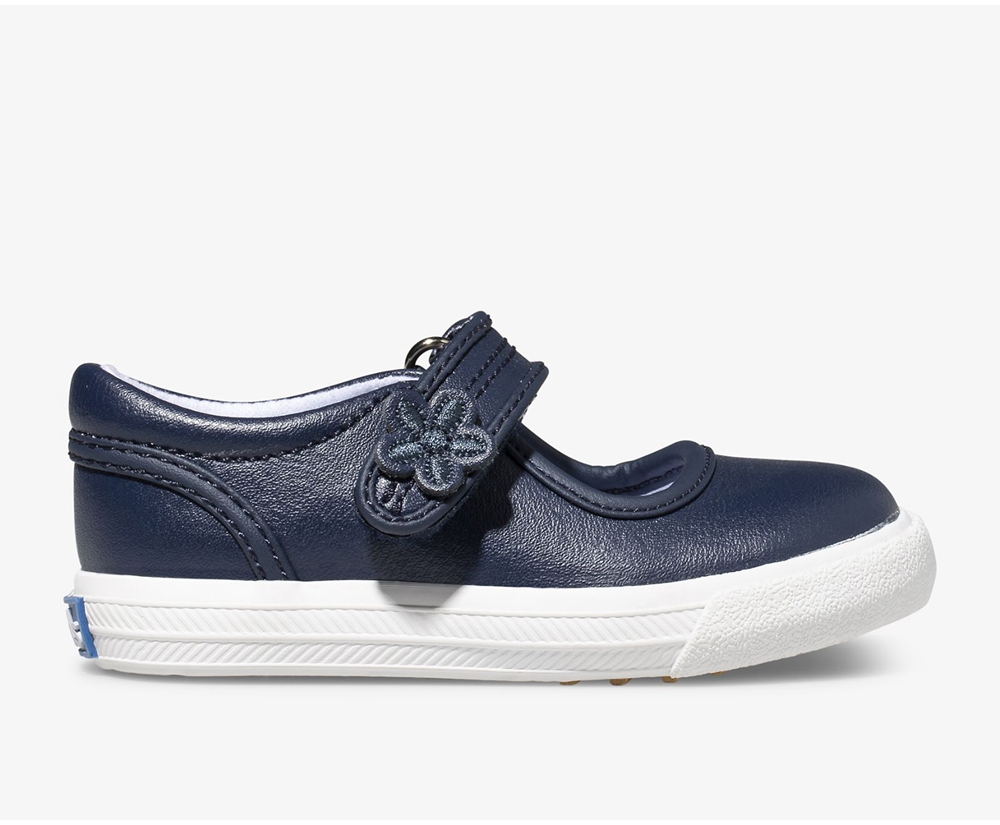 Keds Slip Ons Kinder Navy - Ella Mary Jane - CSX-985427